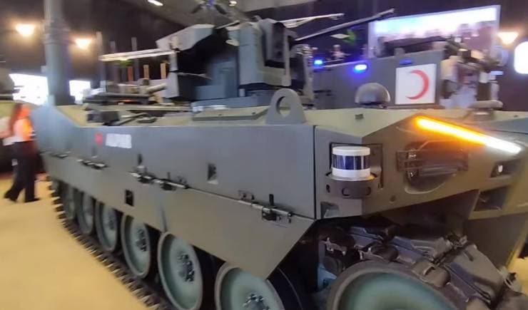 Otokar insansız tank, Türkiye