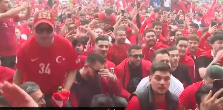 ürkiye, Gürcistan, Dortmund, milli takım, Türk taraftarlar, Avrupa Şampiyonası, coşku, destek