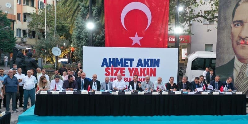 Erdek, Ahmet Akın, altyapı, Halk Günü, Balıkesir, sosyal projeler, Yakın Mutfak, turizm