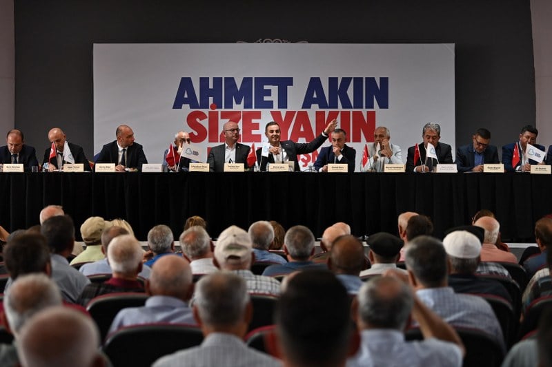 Manyas, Balıkesir, Ahmet Akın, halk günü, turizm, süt ürünleri, yatırım, festival, termal