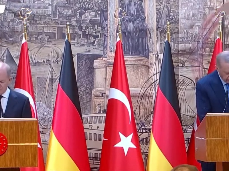 Erdoğan, Scholz, F-35, İsrail, Gazze, Hamas, Türkiye-Almanya ilişkileri, savunma sanayi, Gümrük Birliği