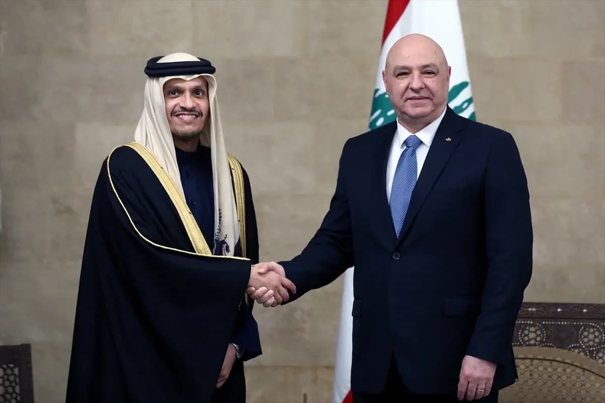 Katar’dan Lübnan’a diplomatik ziyaret